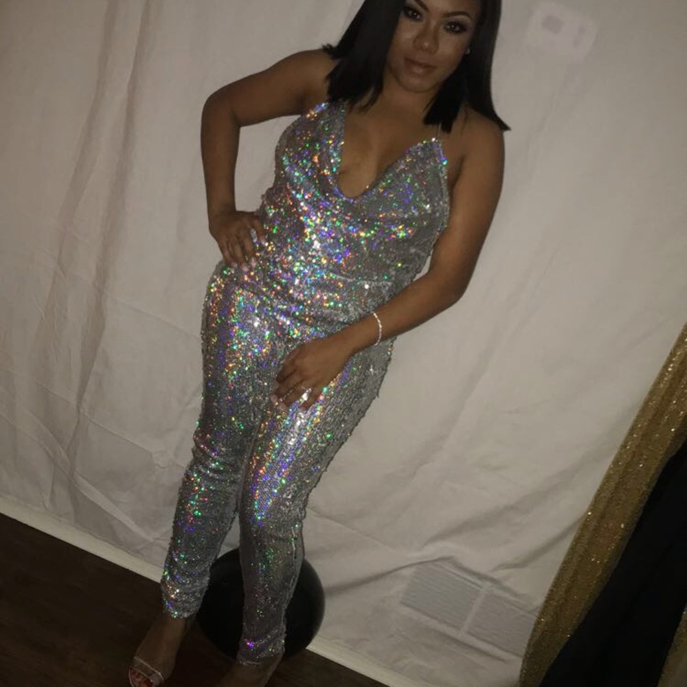 Sparkly jumpsuit